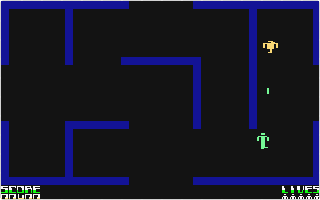 Berzerk atari screenshot